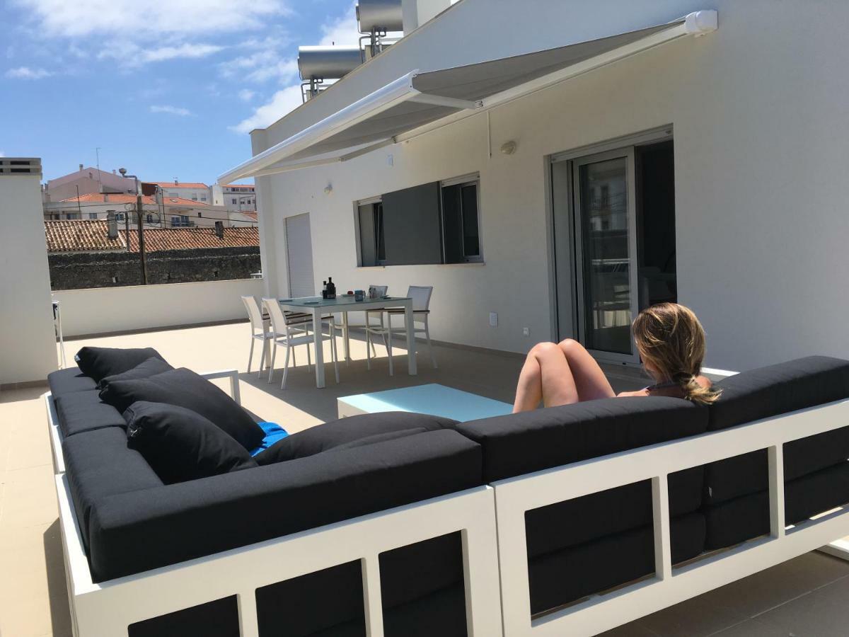 Sitio Ocean Views Apartment Nazare Bagian luar foto